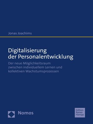 cover image of Digitalisierung der Personalentwicklung